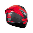 Casco integral para moto LS2 VIGO VISION gris mate / rojo
