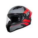 Casco integral para moto LS2 VIGO VISION gris mate / rojo