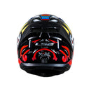 Casco integral para moto LS2 VIGO X-KULL negro / rojo