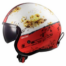 CASCO MOTO LS2 OF599 SPITFIRE INKY BLANCO