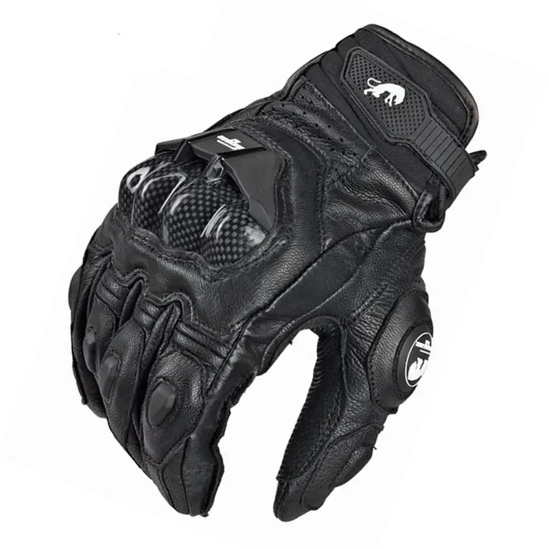 GUANTES CUERO MOTO FURYGAN ORIGINALES REFORZADOS