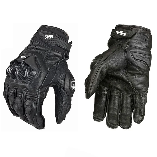 GUANTES CUERO MOTO FURYGAN ORIGINALES REFORZADOS