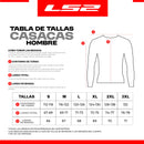 Casaca para moto de hombre LS2 ZIRCONIUM azul / negro / amarillo