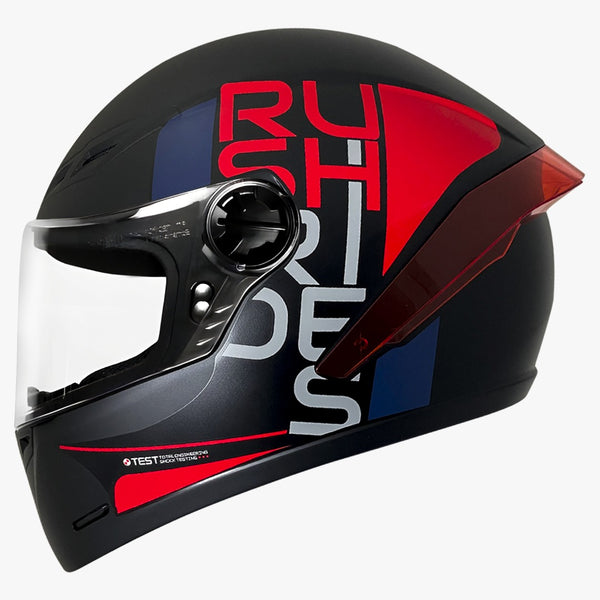 CASCO ICH INTEGRAL DOPE ROJO NEGRO MATE