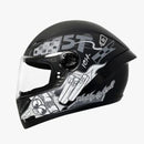 CASCO ICH INTEGRAL FOOD GRIS NEGRO MATE