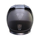 CASCO PARA MOTO ABATIBLE FIBRA V - MATTE BLACK MODULAR