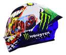 CASCO MOTO BIHR JOKER MONSTER DOBLE VISOR DIURNO