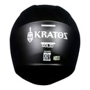 CASCO MOTO KRATOZ NEGRO MATE CERTIFICADO K50