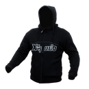 Polera con capucha para moto de mujer XKUDO LANCER negro – CE
