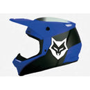 CASCO PARA MOTOCROSS AZUL MATE BATFOX CERTIFICADO