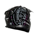 Casco para moto LS2 MX702 PIONEER II RANGI negro