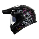 Casco para moto LS2 MX702 PIONEER II RANGI negro