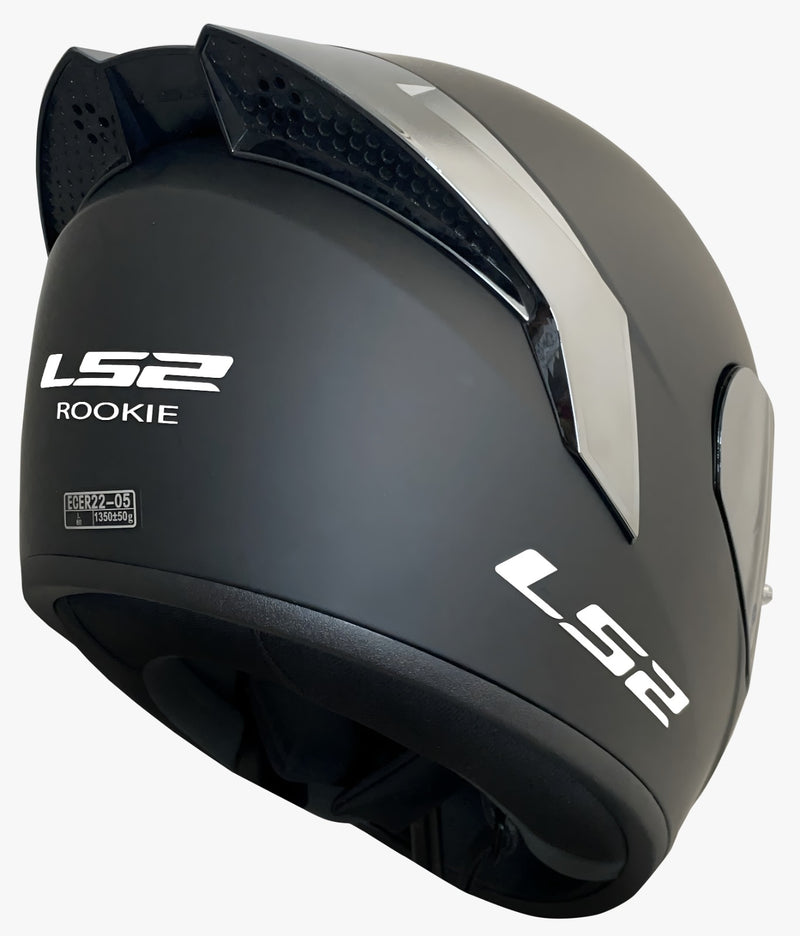 CASCO PARA MOTO LS2 NS352 NEGRO MATE POLARIZADO