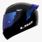 CASCO PARA MOTO LS2 NS352 NEGRO BRILLO AZUL