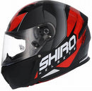 CASCO SHIRO SH-890 INFINITY NEGRO ROJO