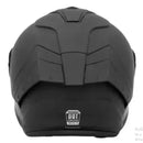 CASCO MOTO PARMA REBEL NEGRO MATE VISOR SMOKE POLARIZADO