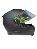 CASCO MOTO ARION NEGRO MATE AZUL