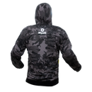 Polera con capucha para moto de hombre XKUDO PREDATOR camo/negro/ gris – CE