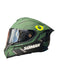 CASCO SOMAN VERDE MATE INTEGRAL POLARIZADO