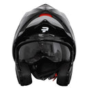 CASCO MOTO PROTUNER 3110 ABATIBLE NEGRO BRILLO