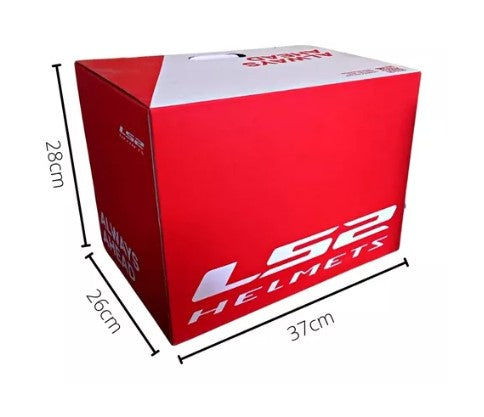 CASCO INTEGRAL LS2 NS353 FLAG ROJO BLANCO