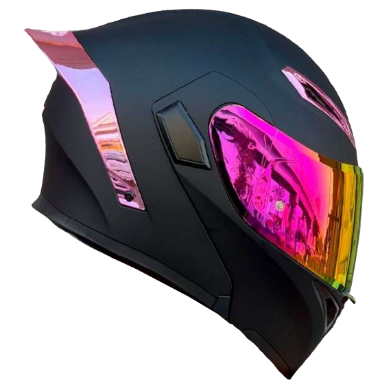Cascos De Moto Chica Casco Para Motociclista Hombre O Mujer Con