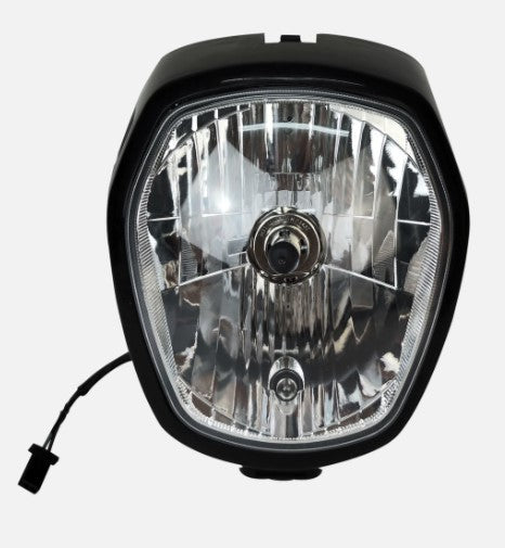 FARO CON MASCARA PARA HONDA NAVI 110 NEGRO REPUESTO