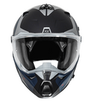 CASCO MOTO AXXIS CROSS ADVENTURE MX803 WOLF HYDRA GRIS AZUL MATE