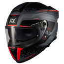 CASCO MOTO AXXIS HAWK EVO DARK JUSTICE GRIS MATE