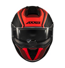 CASCO MOTO AXXIS HAWK TITAN B5 NEGRO TERRACOTA BRILLO