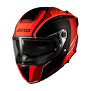 CASCO MOTO AXXIS HAWK TITAN B5 NEGRO TERRACOTA BRILLO