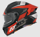 CASCO MOTO AXXIS HAWK SV DARK IXIL B15 ROJO MATE