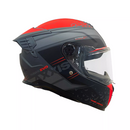 CASCO MOTO AXXIS HAWK EVO DARK JUSTICE C5 GRIS MATE
