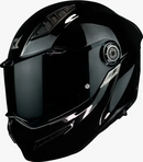 CASCO ABATIBLE AXXIS GHOSTFIGHTER SOLIDO NEGRO BRILLO