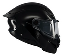 CASCO ABATIBLE AXXIS GHOSTFIGHTER SOLIDO NEGRO BRILLO