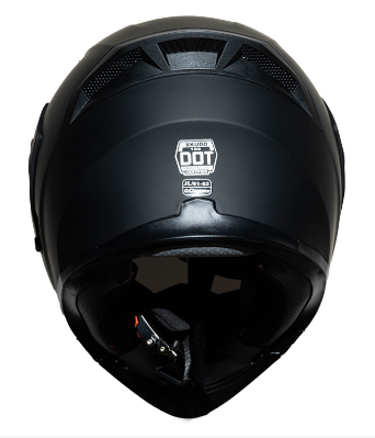 CASCO MOTO ABATIBLE XKUDO NEGRO MATE