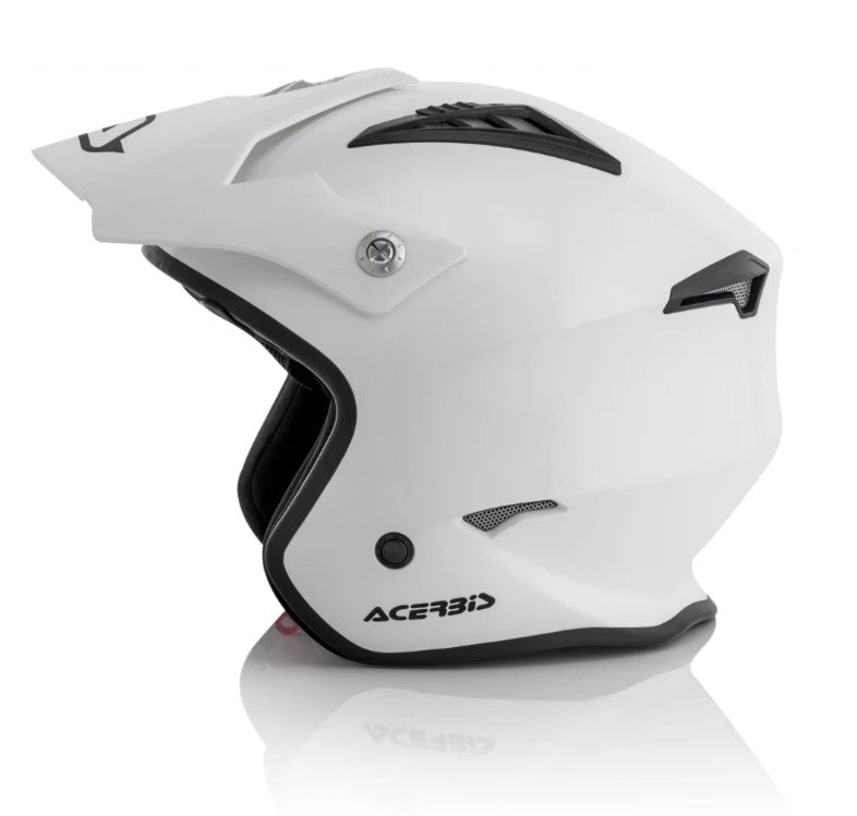 CASCO MOTO ACERBIS JET ARIA BLANCO