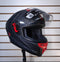 CASCO MOTO FIBRA BY NZI HELMETS NEGRO MATE GIGA