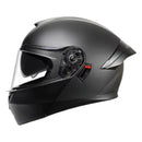 CASCO MOTO AXK ABATIBLE NEGRO MATE