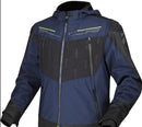 Casaca para moto de hombre LS2 ZIRCONIUM azul / negro / amarillo