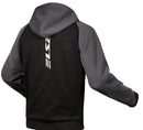 Casaca para moto de hombre LS2 THROTTLE negro / gris oscuro