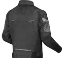 Casaca para moto de hombre LS2 APEX negro / gris oscuro