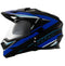 CASCO HRO MX 330 ADVENTURE CROSS INTEGRAL DOBLE VISOR PREMIERE AZUL