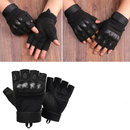 GUANTES DE MOTO MITONES TÁCTICOS NEGRO