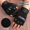 GUANTES DE MOTO MITONES TÁCTICOS NEGRO