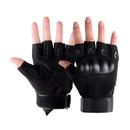 GUANTES DE MOTO MITONES TÁCTICOS NEGRO