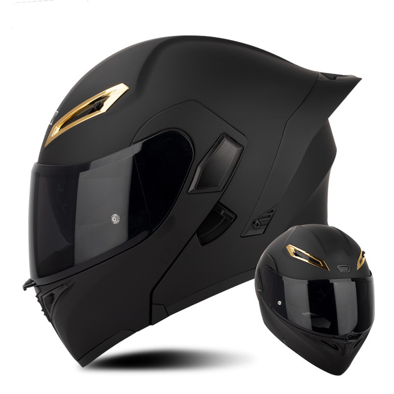 CASCO MOTO CES EX SOMAN ABATIBLE NEGRO MATE ZAFIRO