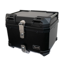 Top Case XKUDO E-530 NEGRO – 42 LT – C/ESPALDAR-BASE ALUMINIO