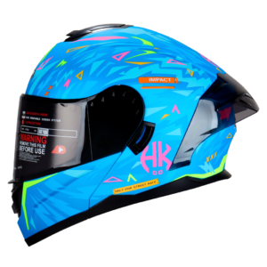 CASCO MOTO HOKEN FF900 FLIP UP IMPACT BLUE