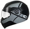 CASCO ICH ABATIBLE WIND GRIS NEGRO MATE